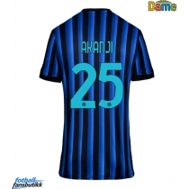 Inter Milan Manuel Akanji #25 Hjemmedrakt Dame 2025-26 Kortermet